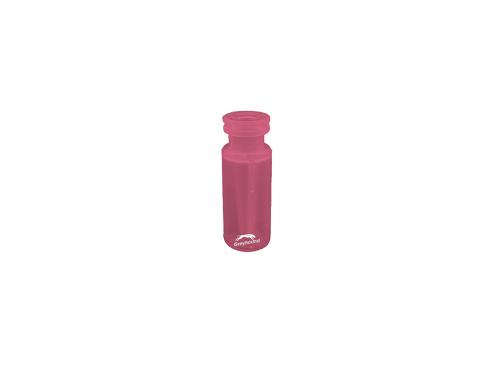 Picture of 500µL Crimp/Snap Top Limited Volume Vial, Pink Polypropylene, 11mm Crimp Finish